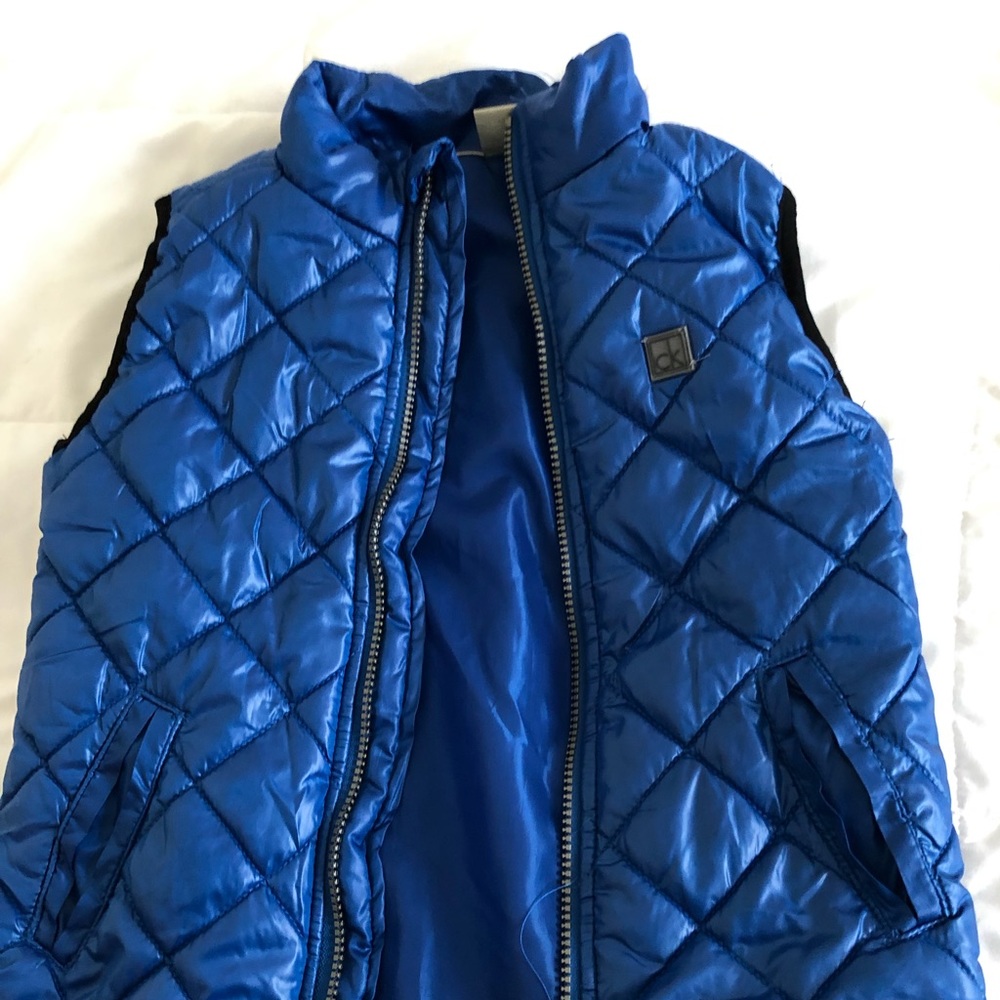Blue kids vest waterproof